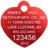 View: 2012 Rabies Tag 