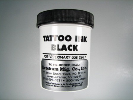 Black Tattoo Ink - 3oz. Jar Black Tattoo Ink - 3oz. Jar