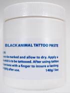 View: <span style="color: #000000;">BLACK</span> Animal Tattoo Paste -5 oz. jar - $6.50