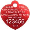 View: 2012 Red Aluminum Heart -Special