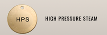industrial valve tags - High Pressure Steam