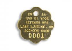 rabies tags