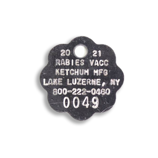 2021 Stainless Steel Rabies Tags for Cats and Dogs