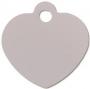 View: Plain Aluminum #148 Medium Heart