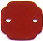 View: Dimpled Square #150 Plain Aluminum