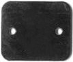 View: Rectangle #167 Colored Aluminum<br/>7/8" x 2"