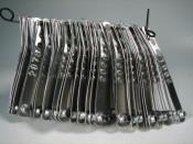 Adjustable Aluminum Chicken Leg Bands - Numbered and Lettered