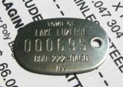 View: NYS Dog License Tags #112