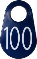 Firefighter Accountability Numbered Neck Tags