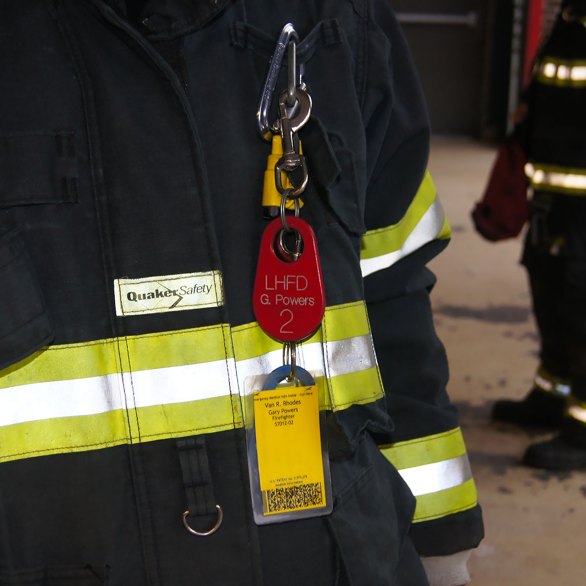 Firefighter sales id tags