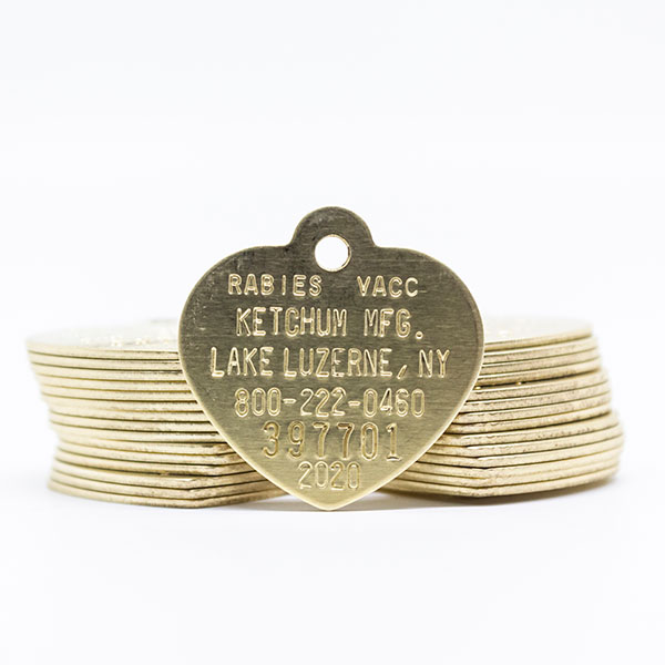 Cat rabies tag shop