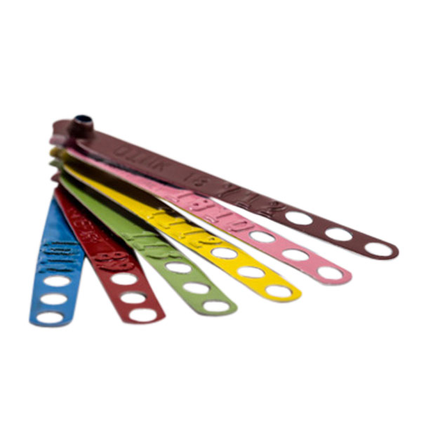 Adjustable Seal Leg Bands Colored Aluminum - Numbered